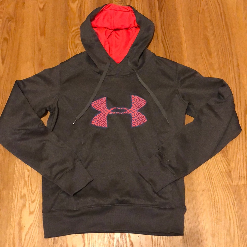 Women’s grey Under Armour sweatshirt